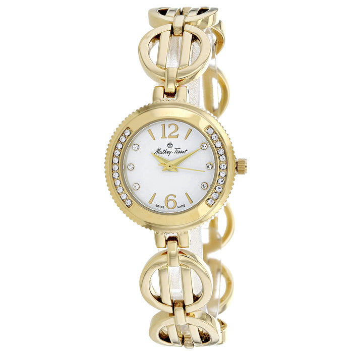 Mathey Tissot Women's Fleury 1496 White Dial Watch - D2581PYI