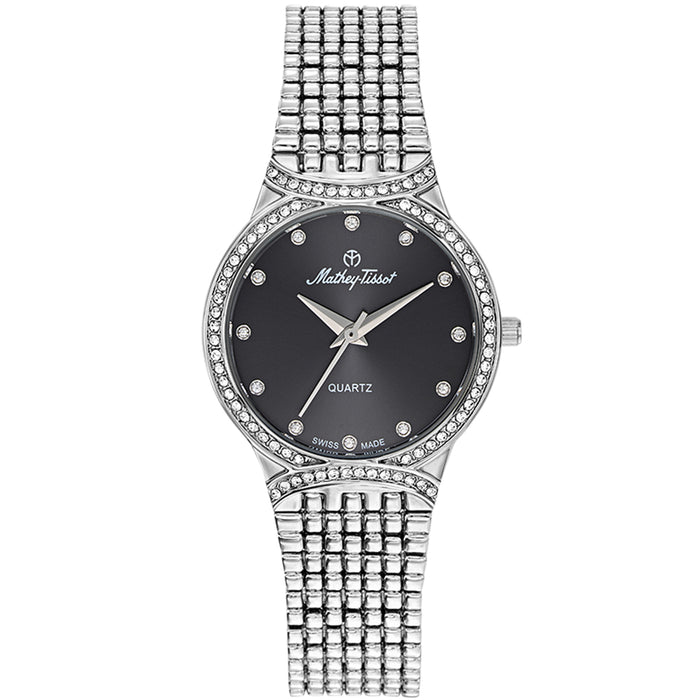Mathey Tissot Women's Classic Black Dial Watch - D2681AN