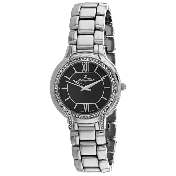 Mathey Tissot Women's Classic Black Dial Watch - D2781AN