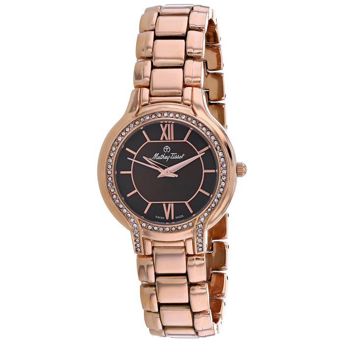 Mathey Tissot Women's Classic Brown Dial Watch - D2781PM