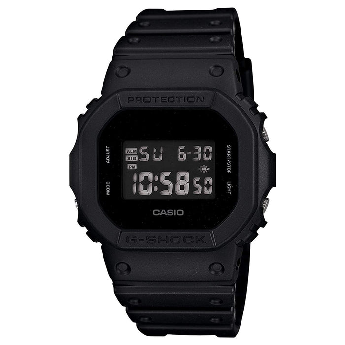 Casio Men's G-Shock Black Dial Watch - DW-5600BB-1CR