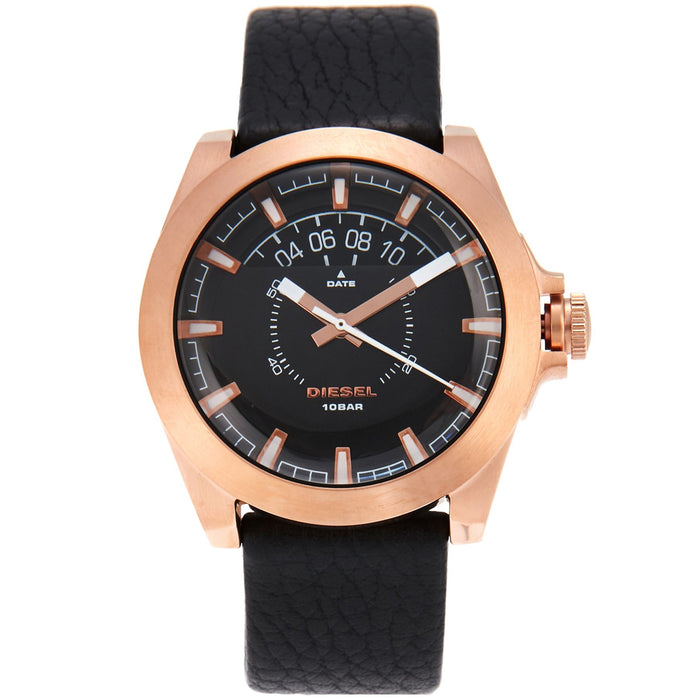 Diesel Men's Classic Black Dial Watch - DZ1733