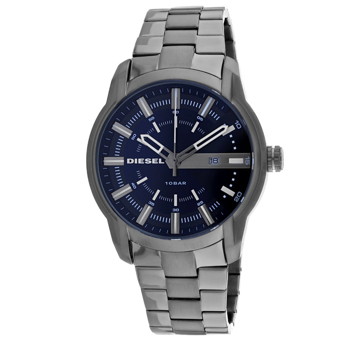 Diesel Men's Armbar Blue Dial Watch - DZ1768