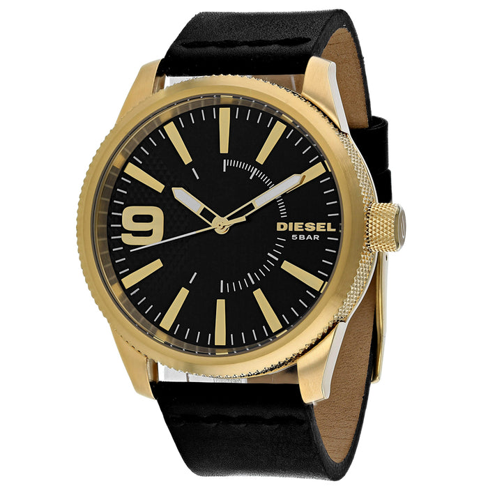 Diesel Men's Rasp Black Dial Watch - DZ1801