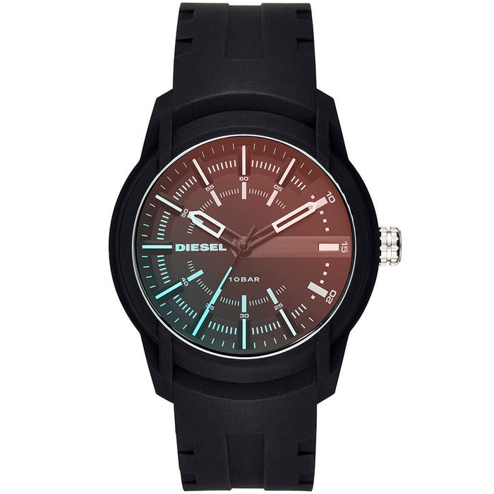 Diesel Men's Armbar Black Dial Watch