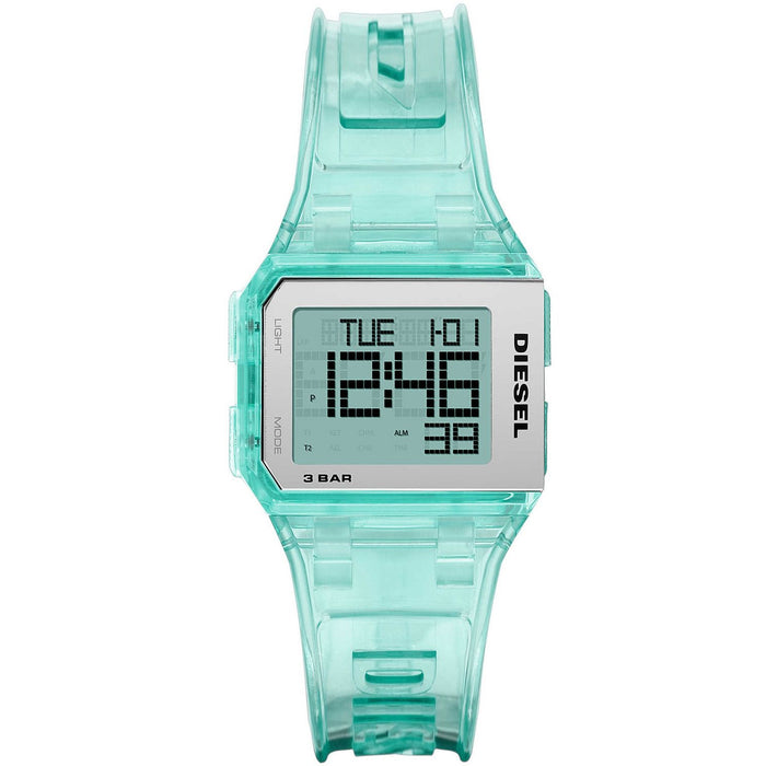 Diesel Women's Chopped Green Dial Watch - DZ1921