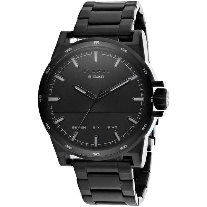 Diesel Men's D-48 Black Dial Watch - DZ1934