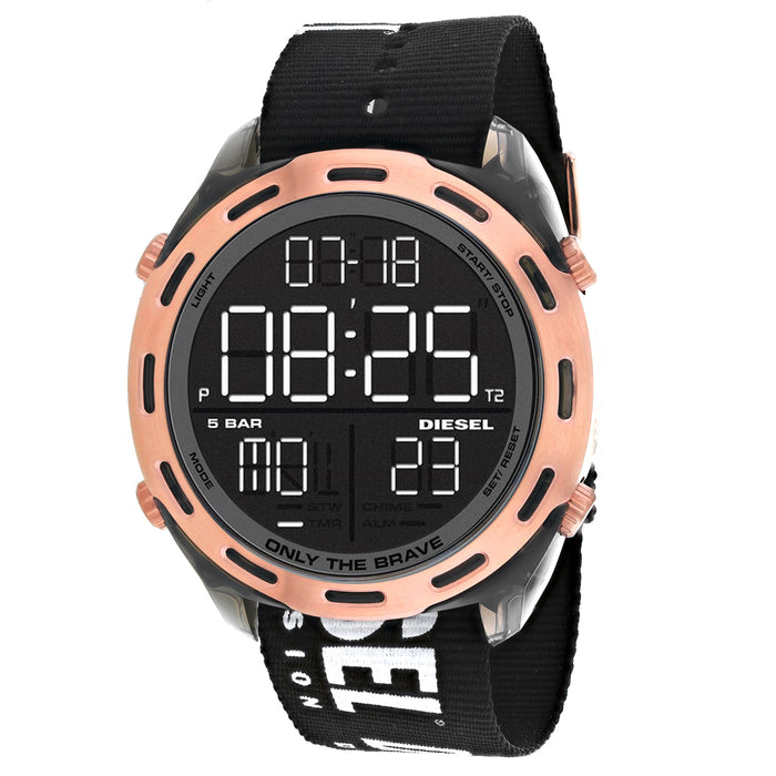 Diesel Men's Crusher Black Dial Watch - DZ1940