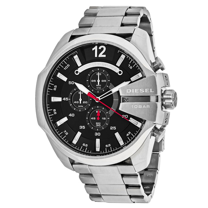 Diesel Men's Mega chief Black Dial Watch - DZ4308