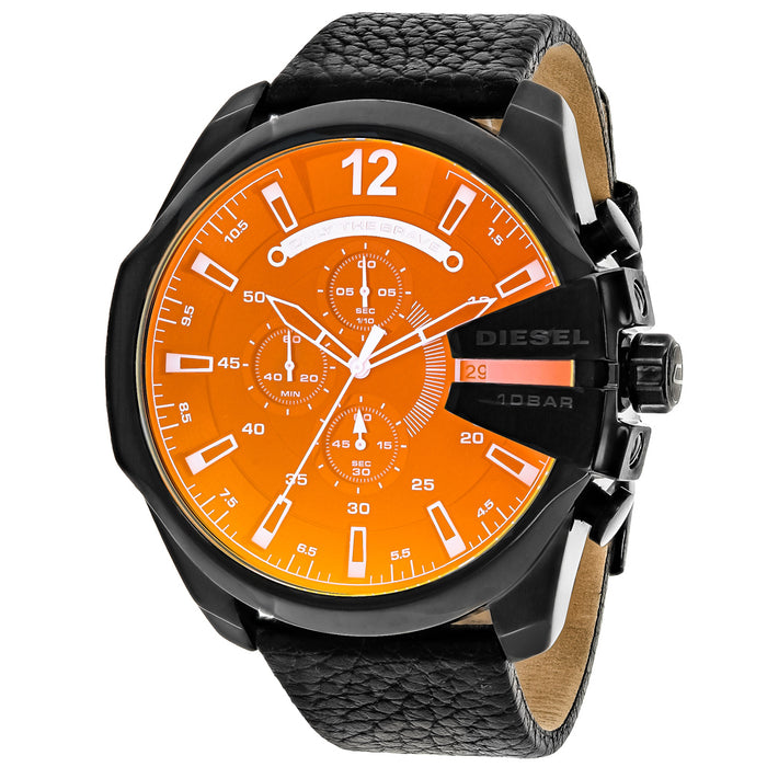 Diesel Men's Mega chief Black Dial Watch - DZ4323
