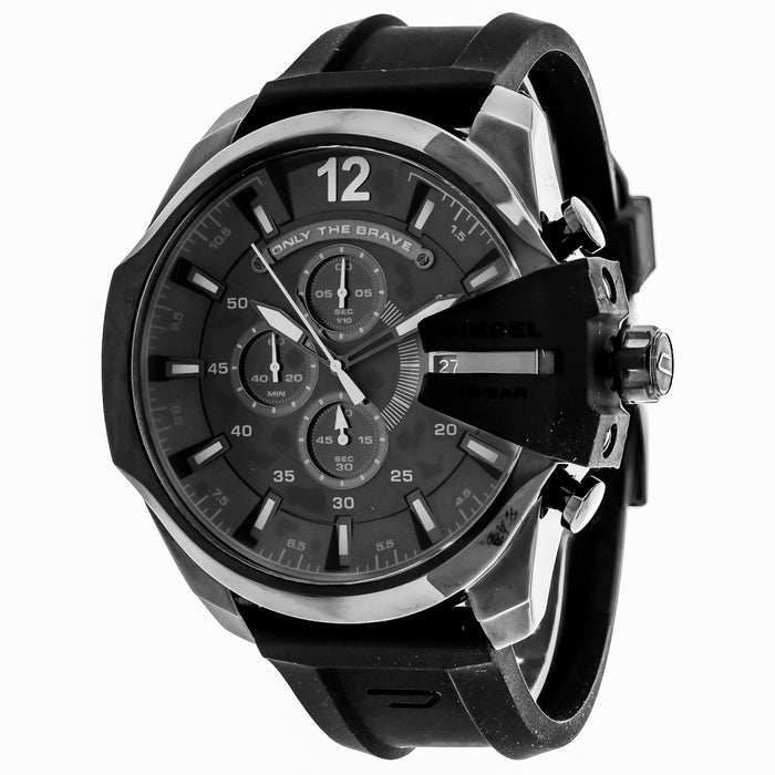 Diesel Men's Mega Chief Black Dial Watch - DZ4378