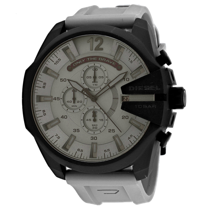 Diesel Men's Mega Chief Grey Dial Watch - DZ4496