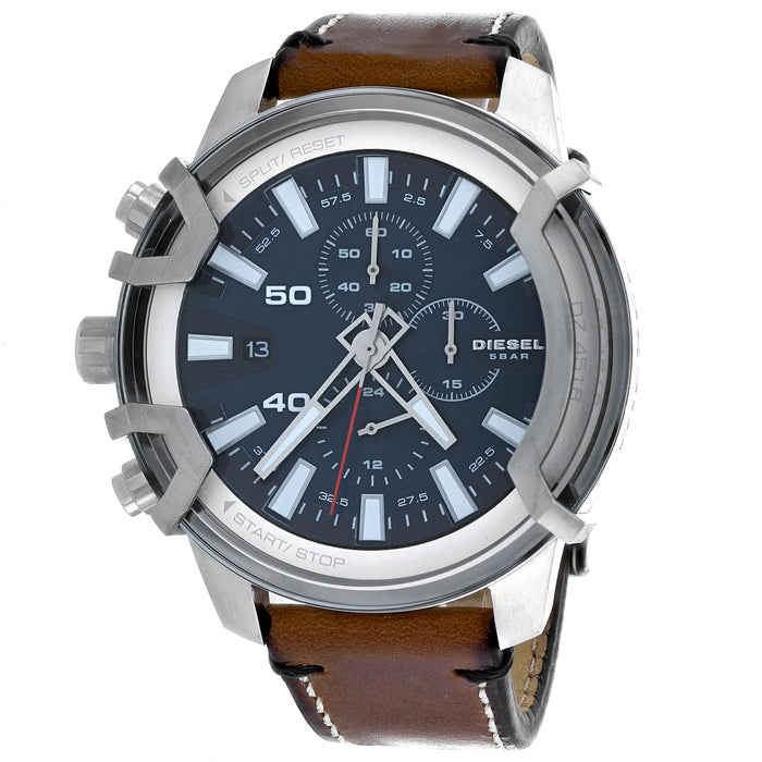 Diesel Men's Griffed Blue Dial Watch - DZ4518