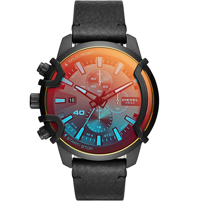 Diesel Men's Griffed Black Dial Watch - DZ4519