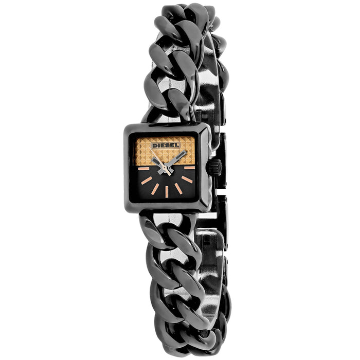 Diesel Women's Ursula Rosegold and black Dial Watch - DZ5430