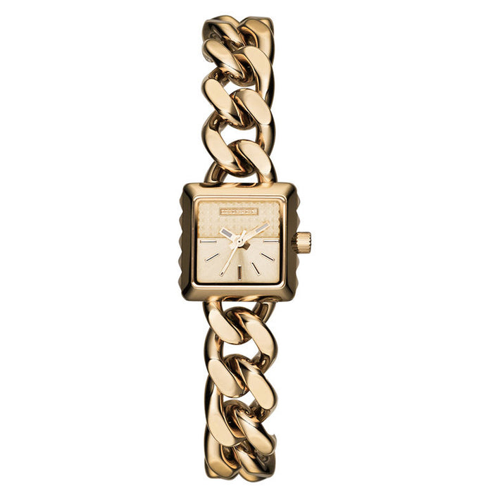 Diesel Women's Ursula Gold Dial Watch - DZ5431