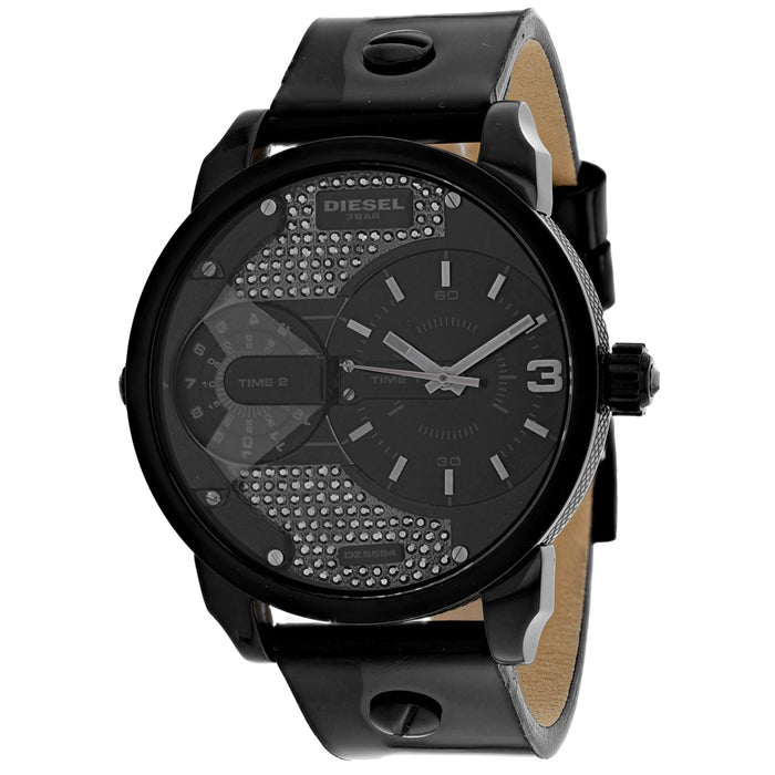 Diesel Men's Mini Daddy Black Dial Watch - DZ5584