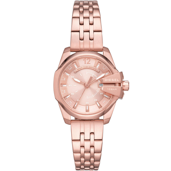 Diesel Women's Baby Chief Rose gold Dial Watch