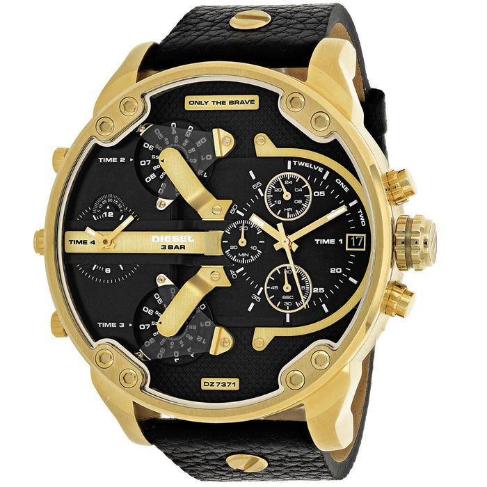 Diesel Men's Mr. Daddy 2.0 Black Dial Watch - DZ7371