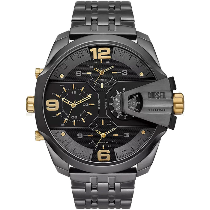 Diesel Men's Uber Chief 2005 Black Dial Watch - DZ7467