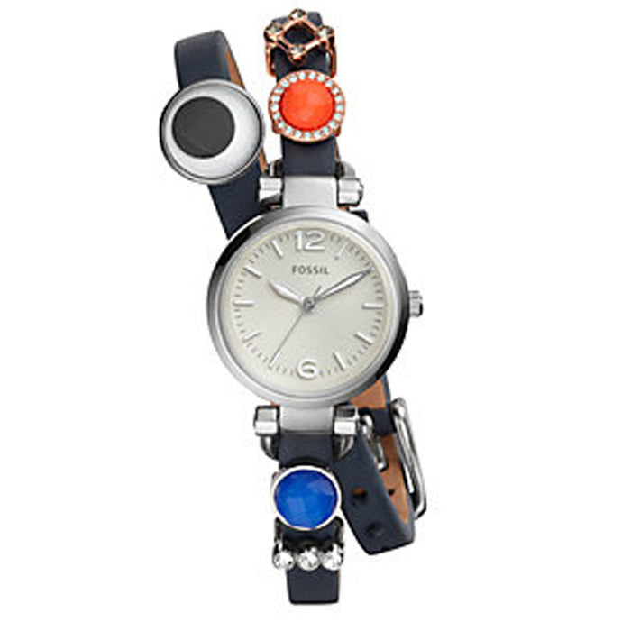 Fossil Women's Classic White Dial Watch - ES4095