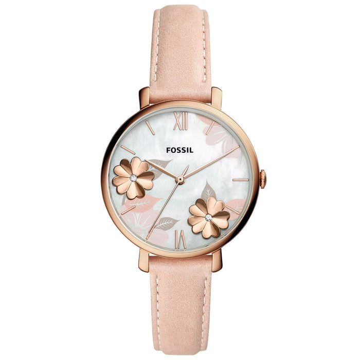 Fossil Women's Jacqueline White Dial Watch - ES4671