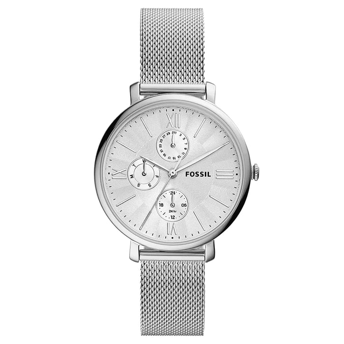 Fossil Women's Jacqueline Silver Dial Watch - ES5099