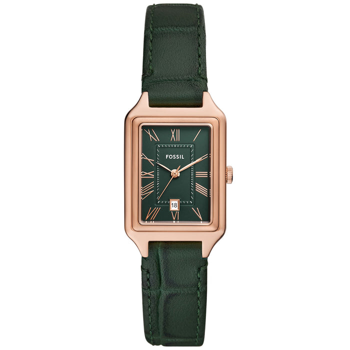 Fossil Women's Raquel Green Dial Watch - ES5366