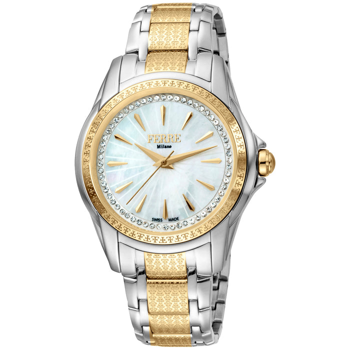 Ferre Milano Women's Classic White Dial Watch - FM1L119M0081