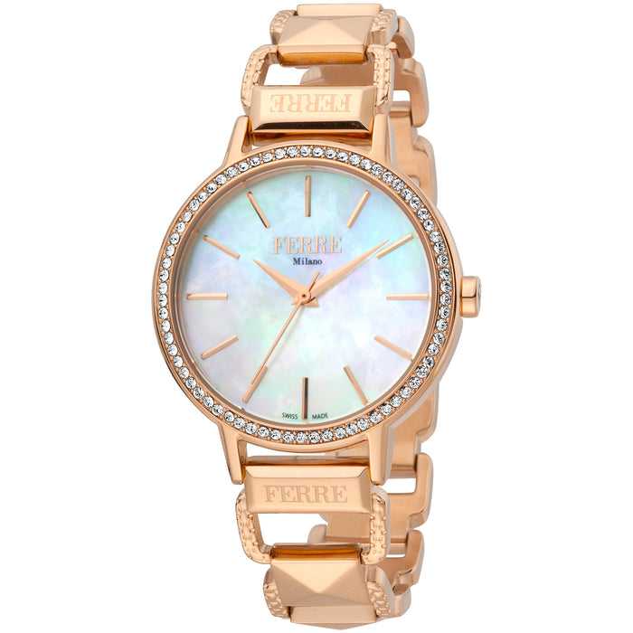 Ferre Milano Women's Classic Mother of pearl Dial Watch - FM1L173M0081
