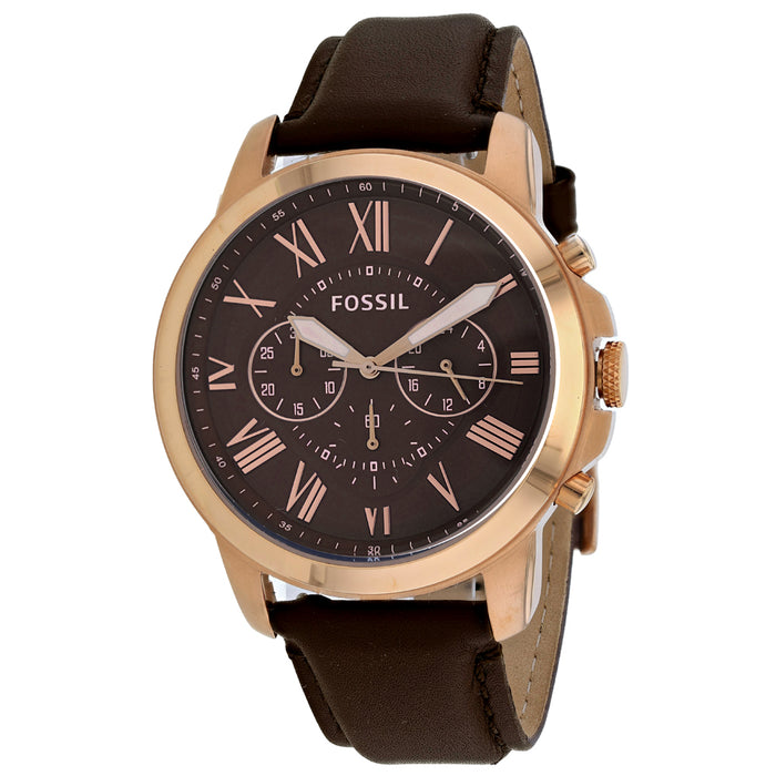 Fossil Men's Black Dial Watch - FS5068IE