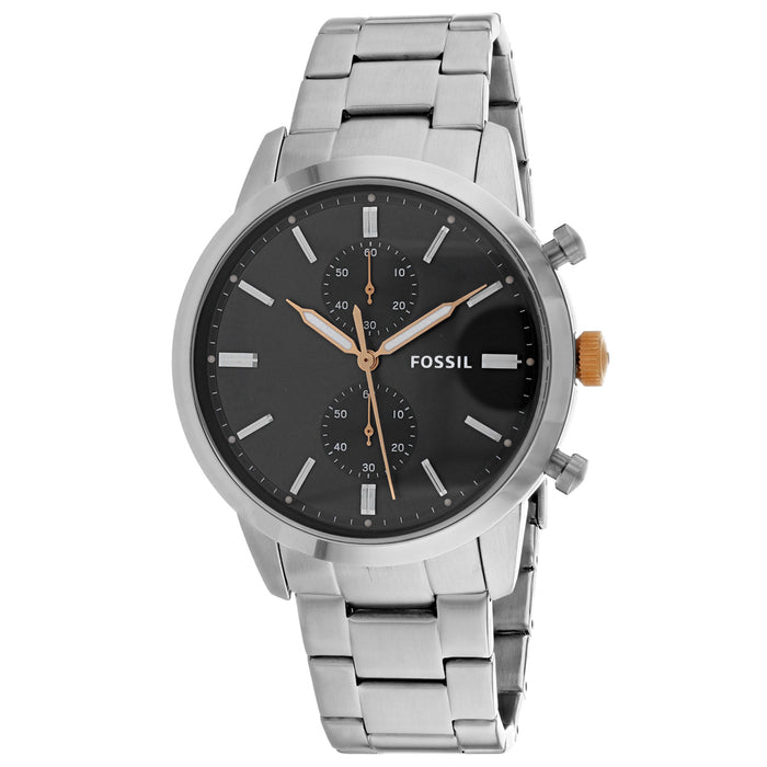 Fossil Men's Black Dial Watch - FS5407