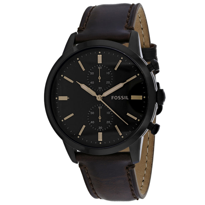 Fossil Men's Townsman Brown Dial Watch - FS5437