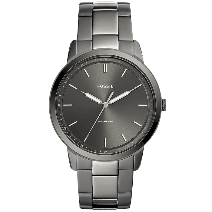 Fossil Men's Minimalist Black Dial Watch - FS5459