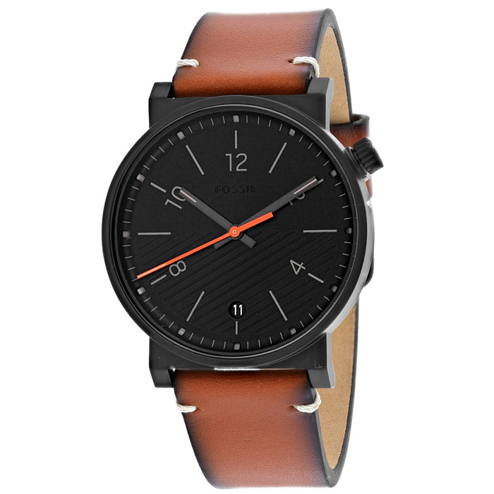 Fossil Men's Barstow Black Dial Watch - FS5507