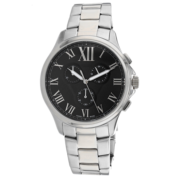 Fossil Men's Monty Grey Dial Watch - FS5637