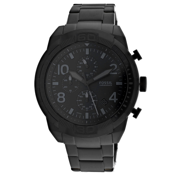 Fossil Men's Bronson Black Dial Watch - FS5712