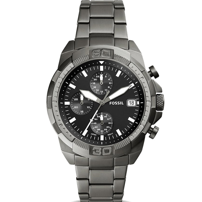 Fossil Men's Bronson Black Dial Watch - FS5852