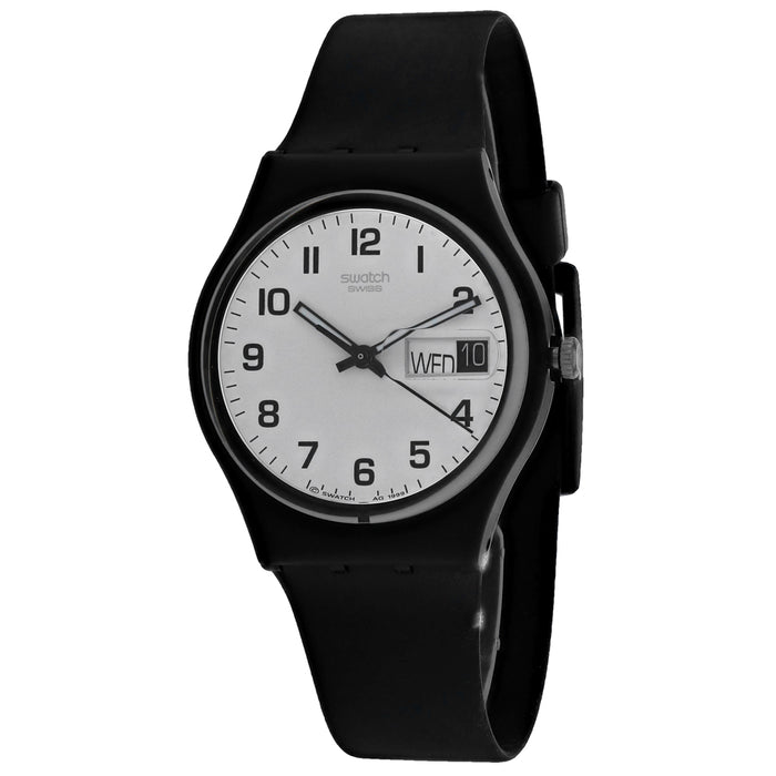 Swatch Men's Once again White Dial Watch - GB743