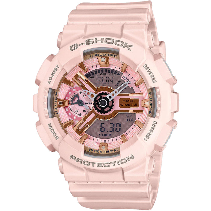 Casio Women's G-Shock Pink Dial Watch - GMA-S110MP-4A1CR