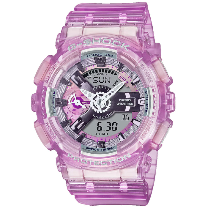 Casio Women's G-Shock GA-110 Series Black Dial Watch - GMA-S110VW-4A