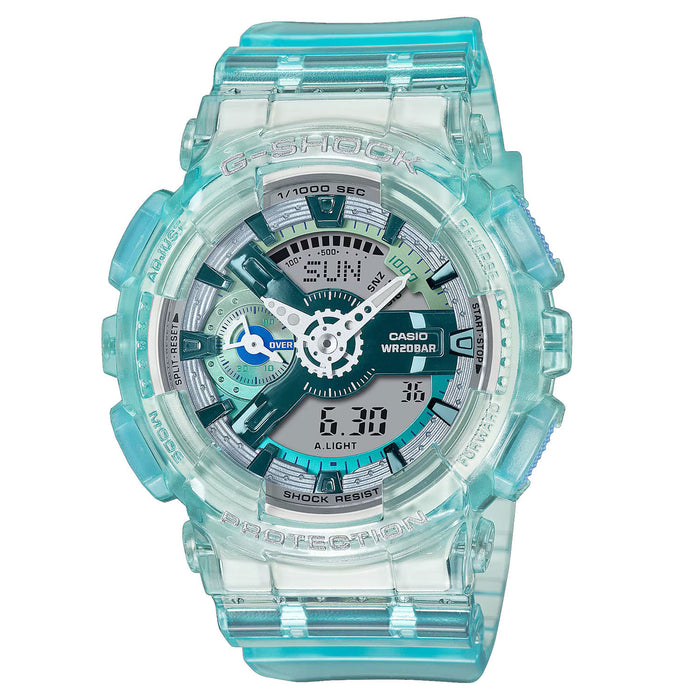 Casio Women's G-Shock Green Dial Watch - GMAS110VW-2A