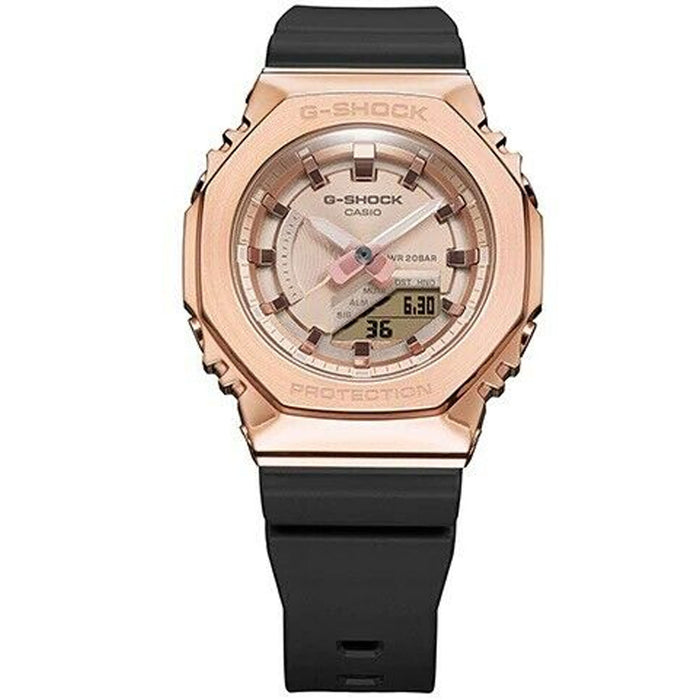 Casio Women's Classic Rose gold Dial Watch - GMS2100PG-1A4