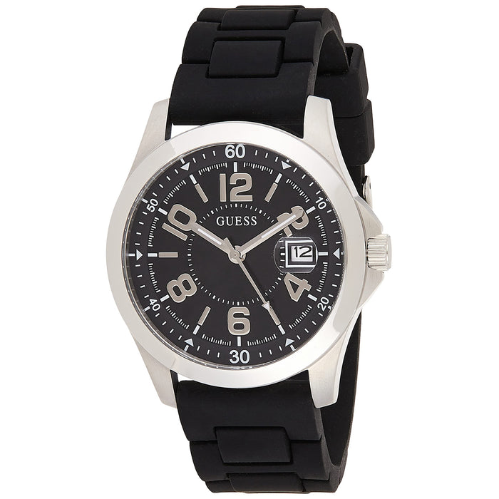 Guess Men's Classic Black Dial Watch - GW0058G1