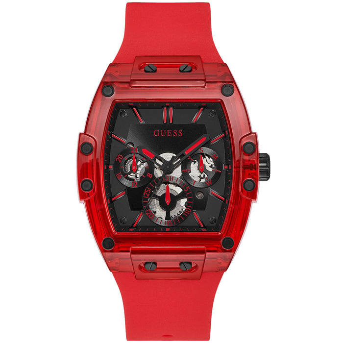 Guess Men's Classic Black Dial Watch - GW0203G5