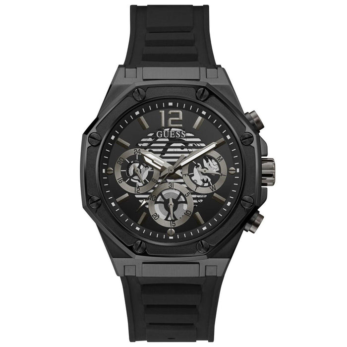 Guess Men's Classic Black Dial Watch - GW0263G4