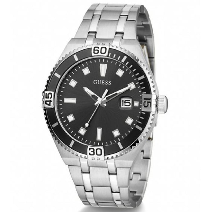 Guess Men's Classic Black Dial Watch - GW0330G1