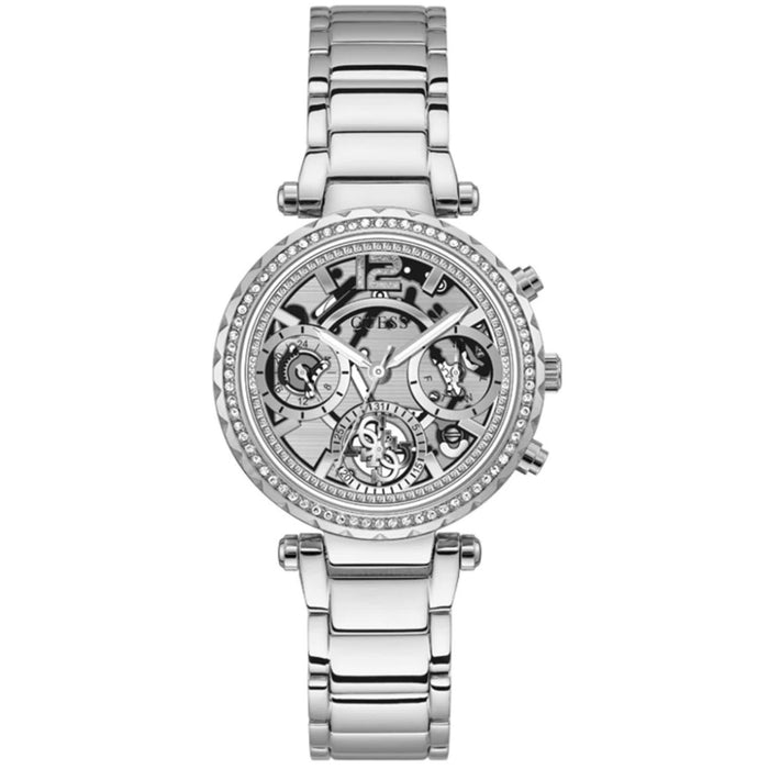 Guess Women's Solstice Silver Dial Watch - GW0403L1