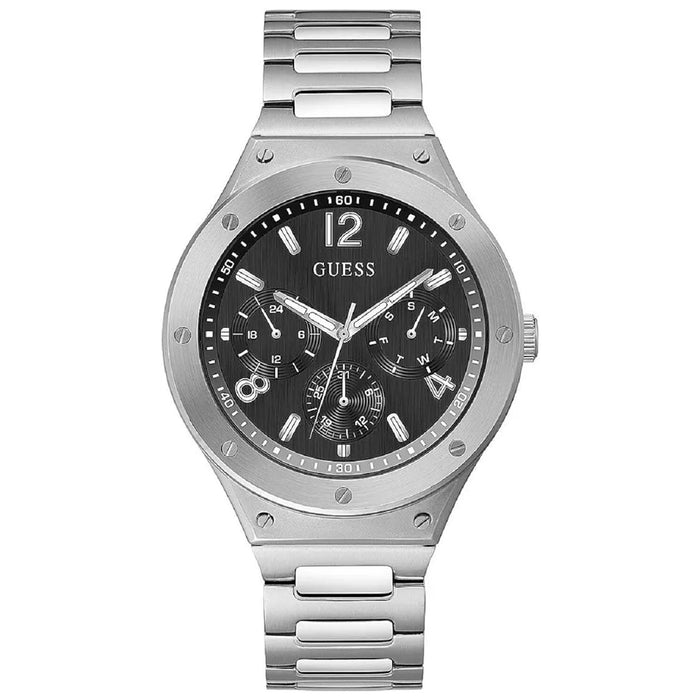 Guess Men's Classic Black Dial Watch - GW0454G1