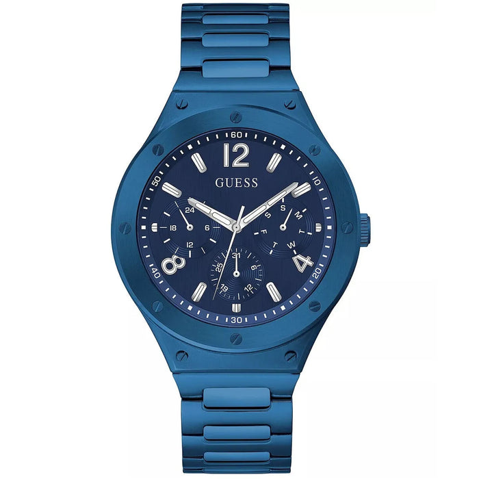 Guess Men's Scope Multifunction Blue Dial Watch - GW0454G4